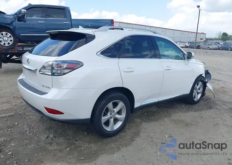 2012 Lexus Rx 350 z USA, uszkodzony, nr VIN 2T2BK1BA9CC131013